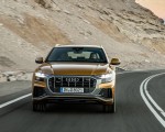 2019 Audi Q8 (Color: Dragon Orange) Front Wallpapers 150x120