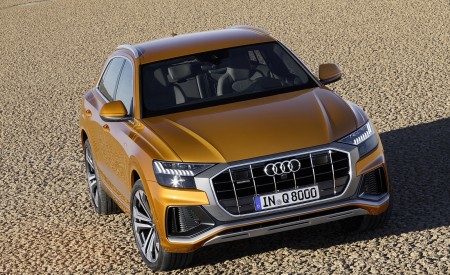 2019 Audi Q8 (Color: Dragon Orange) Front Wallpapers 450x275 (147)