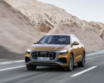 2019 Audi Q8 (Color: Dragon Orange) Front Wallpapers 150x120