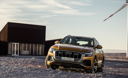 2019 Audi Q8 (Color: Dragon Orange) Off-Road Wallpapers 450x275 (134)