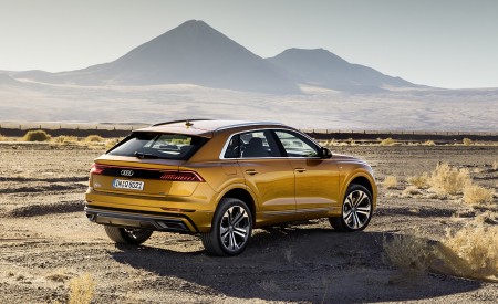 2019 Audi Q8 (Color: Dragon Orange) Off-Road Wallpapers 450x275 (135)