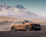 2019 Audi Q8 (Color: Dragon Orange) Off-Road Wallpapers 150x120