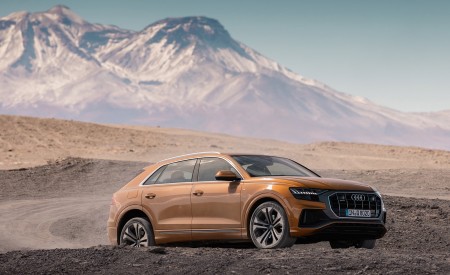 2019 Audi Q8 (Color: Dragon Orange) Off-Road Wallpapers 450x275 (125)