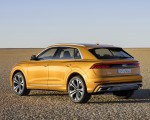 2019 Audi Q8 (Color: Dragon Orange) Rear Three-Quarter Wallpapers 150x120