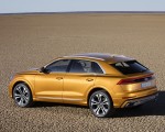 2019 Audi Q8 (Color: Dragon Orange) Rear Three-Quarter Wallpapers 150x120