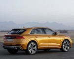 2019 Audi Q8 (Color: Dragon Orange) Rear Three-Quarter Wallpapers 150x120