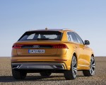 2019 Audi Q8 (Color: Dragon Orange) Rear Wallpapers 150x120