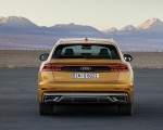 2019 Audi Q8 (Color: Dragon Orange) Rear Wallpapers 150x120