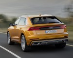 2019 Audi Q8 (Color: Dragon Orange) Rear Wallpapers 150x120