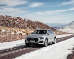 2019 Audi Q8 (Color: Floret Silver) Front Three-Quarter Wallpapers 150x120