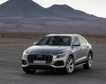 2019 Audi Q8 (Color: Floret Silver) Front Three-Quarter Wallpapers 150x120
