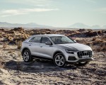 2019 Audi Q8 (Color: Floret Silver) Front Three-Quarter Wallpapers 150x120