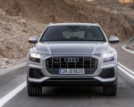 2019 Audi Q8 (Color: Floret Silver) Front Wallpapers 150x120