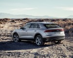 2019 Audi Q8 (Color: Floret Silver) Rear Three-Quarter Wallpapers 150x120