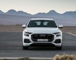 2019 Audi Q8 (Color: Glacier White) Front Wallpapers 150x120