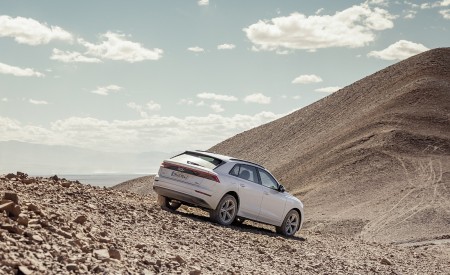 2019 Audi Q8 (Color: Glacier White) Off-Road Wallpapers 450x275 (218)