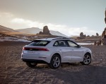2019 Audi Q8 (Color: Glacier White) Rear Three-Quarter Wallpapers 150x120