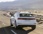 2019 Audi Q8 (Color: Glacier White) Rear Wallpapers 150x120