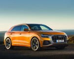 2019 Audi Q8 S Line 50 TDI Quattro (UK-Spec) Front Three-Quarter Wallpapers 150x120