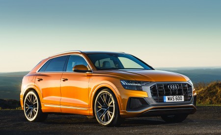 2019 Audi Q8 S Line 50 TDI Quattro (UK-Spec) Front Three-Quarter Wallpapers 450x275 (61)