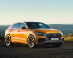 2019 Audi Q8 S Line 50 TDI Quattro (UK-Spec) Front Three-Quarter Wallpapers 150x120