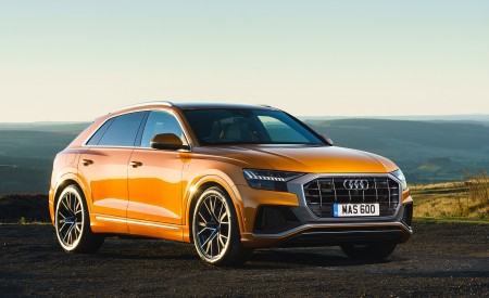 2019 Audi Q8 S Line 50 TDI Quattro (UK-Spec) Front Three-Quarter Wallpapers 450x275 (63)