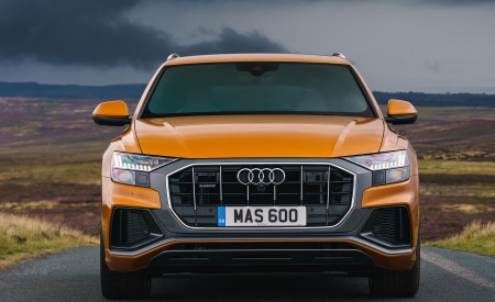 2019 Audi Q8 S Line 50 TDI Quattro (UK-Spec) Front Wallpapers 450x275 (55)