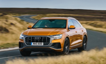 2019 Audi Q8 S Line 50 TDI Quattro (UK-Spec) Front Wallpapers 450x275 (45)