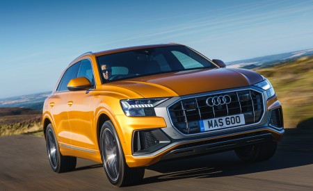 2019 Audi Q8 S Line 50 TDI Quattro (UK-Spec) Front Wallpapers 450x275 (29)