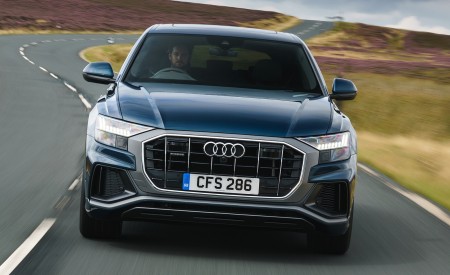 2019 Audi Q8 S Line 50 TDI Quattro (UK-Spec) Front Wallpapers 450x275 (3)