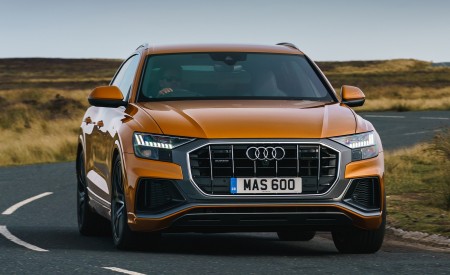 2019 Audi Q8 S Line 50 TDI Quattro (UK-Spec) Front Wallpapers 450x275 (46)