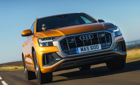 2019 Audi Q8 S Line 50 TDI Quattro (UK-Spec) Front Wallpapers 450x275 (30)