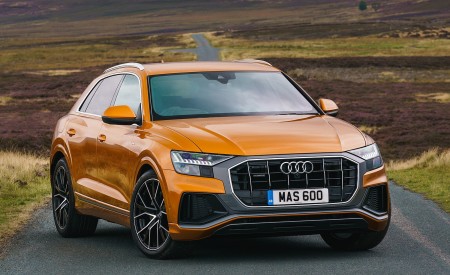 2019 Audi Q8 S Line 50 TDI Quattro (UK-Spec) Front Wallpapers 450x275 (57)