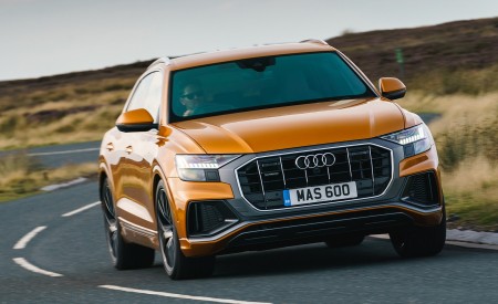 2019 Audi Q8 S Line 50 TDI Quattro (UK-Spec) Front Wallpapers 450x275 (48)