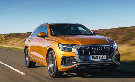 2019 Audi Q8 S Line 50 TDI Quattro (UK-Spec) Front Wallpapers 450x275 (31)