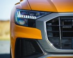 2019 Audi Q8 S Line 50 TDI Quattro (UK-Spec) Headlight Wallpapers 150x120