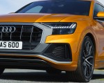 2019 Audi Q8 S Line 50 TDI Quattro (UK-Spec) Headlight Wallpapers 150x120