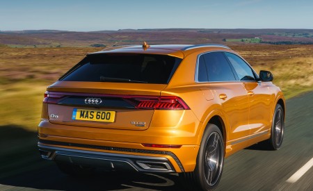2019 Audi Q8 S Line 50 TDI Quattro (UK-Spec) Rear Wallpapers 450x275 (39)