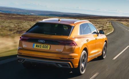 2019 Audi Q8 S Line 50 TDI Quattro (UK-Spec) Rear Wallpapers 450x275 (25)