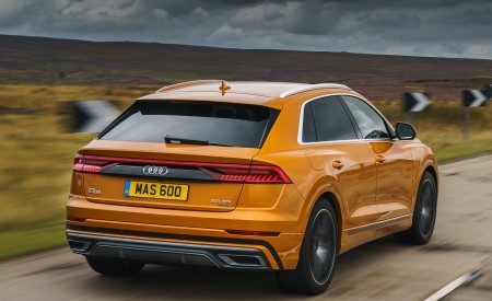2019 Audi Q8 S Line 50 TDI Quattro (UK-Spec) Rear Wallpapers 450x275 (40)