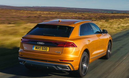 2019 Audi Q8 S Line 50 TDI Quattro (UK-Spec) Rear Wallpapers 450x275 (32)