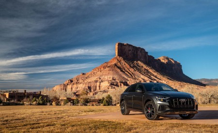2019 Audi Q8 (US-Spec) Front Three-Quarter Wallpapers 450x275 (28)