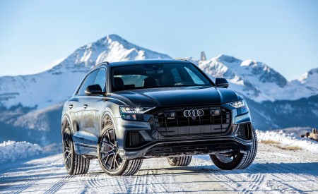 2019 Audi Q8 (US-Spec) Front Three-Quarter Wallpapers 450x275 (68)