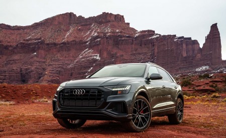 2019 Audi Q8 (US-Spec) Front Three-Quarter Wallpapers 450x275 (47)