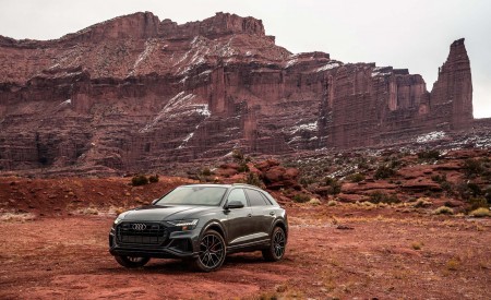 2019 Audi Q8 (US-Spec) Front Three-Quarter Wallpapers 450x275 (35)