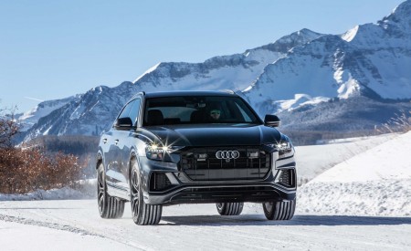 2019 Audi Q8 (US-Spec) Front Wallpapers 450x275 (71)