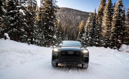 2019 Audi Q8 (US-Spec) Front Wallpapers 450x275 (21)