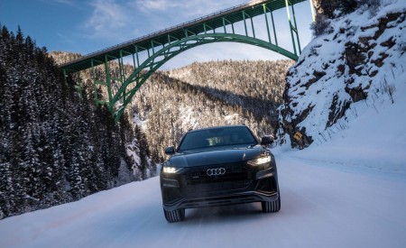 2019 Audi Q8 (US-Spec) Front Wallpapers 450x275 (6)