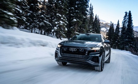 2019 Audi Q8 (US-Spec) Front Wallpapers 450x275 (20)