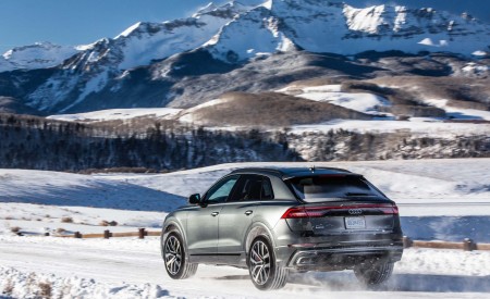 2019 Audi Q8 (US-Spec) Rear Three-Quarter Wallpapers 450x275 (73)
